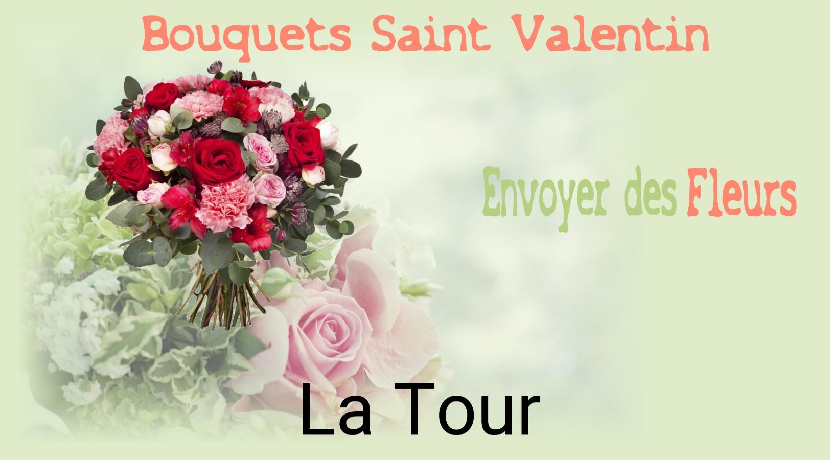 Roses de Saint-Valentin livrées à La Tour
